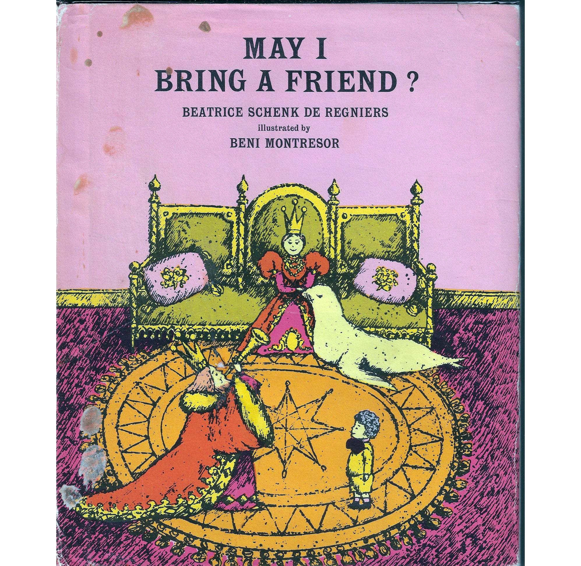 May I Bring a Friend illustrated by Beni Montresor Caldecott